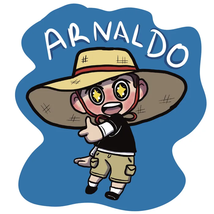 Caricature of Arnaldo